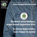 imagen pequeña : Begisare Euskadi lanza una campaña para proponer a las personas que tienen baja visión que usen el distintivo