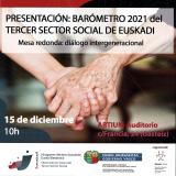 imagen pequeña : BARÓMETRO 2021 DEL TERCER SECTOR SOCIAL DE EUSKADI