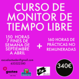 irudi txikia : Curso de monitor/a de Tiempo Libre