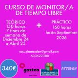 imagen pequeña : Curso de monitor/a de Diciembre a Abril