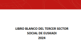 imagen pequeña :  Libro Blanco del Tercer Sector Social de Euskadi 2024